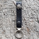 Schlüsselanhänger SLING, Edelweiß, silber