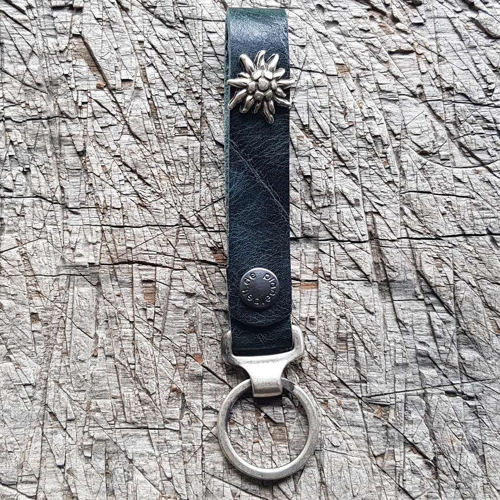 Schlüsselanhänger SLING, Edelweiß, messing