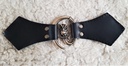 Eule-Verschluss,Fb:messing,Leder,Wikinger,Kelten,Mantel,Umhang,M