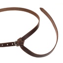 Spätmittelalter-Gürtel aus Leder - 2 cm 3