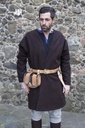 Klappenrock Loki, Braun Mittelalterliches vom Burgschneider
