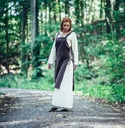 Wikinger-Überkleid „Aleiga“ – Schlichte Eleganz in Schwarz