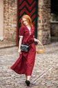 Mittelalterkleid 'Kirsten' mit kurzen Ärmeln und Schnürung