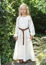 Kinder Mittelalterkleid Ana natur 100% Baumwolle - Gewand für Mittelalter, Larp und Reenactment