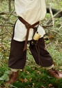 Kinderhose Mittelalterhose für Kinder Thore braun-natur aus Baumwolle - Gewand für Mittelalter, Larp und Reenactment