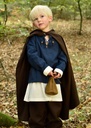 Umhang für Kinder Paul, braun - Gewand für Mittelalter, Larp und Reenactment