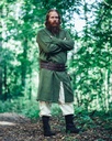 Wikinger Langtunika  "LENNART" grün - Gewand für Mittelalter, Larp und Reenactment