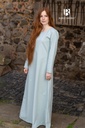 Unterkleid Freya - Eisblau: Authentisches Untergewand für LARP und Reenactment