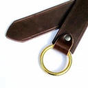 Eisenzeitlicher Ringgürtel 4 cm Kernleder