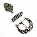 Wikinger-Gürtelset "Borre" - für 3 cm