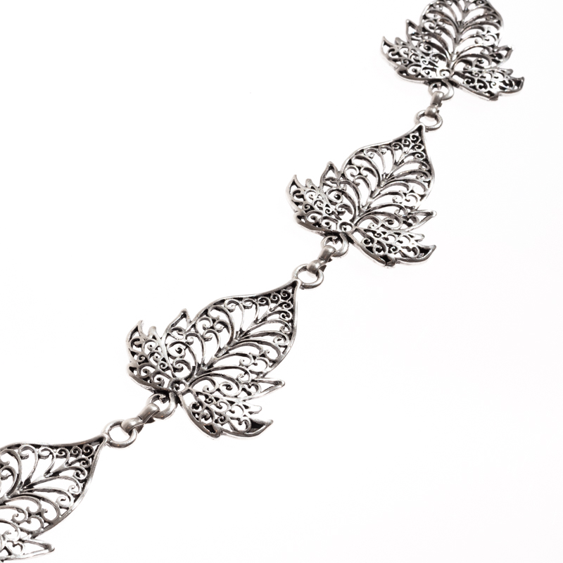 Kettengürtel Hüftgürtel Avalon silber- oder messingfarben