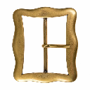 Piraten Schnalle 6 cm Gürtel -Zubehör für mittelalterliche Gürtel für Reenactment und LARP