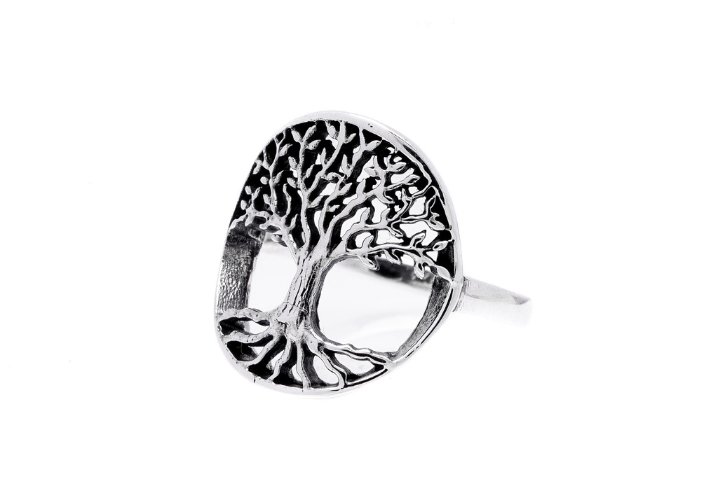 LINGARD Ring aus Silber – Keltischer Baum des Lebens Damenring 1,7 cm