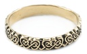 Keltischer Damenring AILEEN – Filigranes Knotenmuster in Bronze