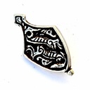 Riemenende für 2 cm Gürtel im Mammenstil