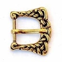 Angelsächsische Schnalle - für 2 cm-Gürtel