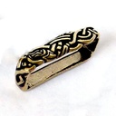 Ringerike Stil Wikinger Gürtelschlaufe Replik für 4 cm Gürtel - Mittelalter, Reenactment und Larp