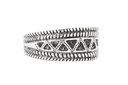 Ring Northern Light aus Silber 925 – Wikingerring mit Symbolband 9 mm