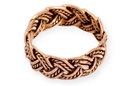 Wikinger Ring ALDAVIN aus Bronze – 7 mm Unendlichkeits-Knoten als Partner- und Freundschaftsring