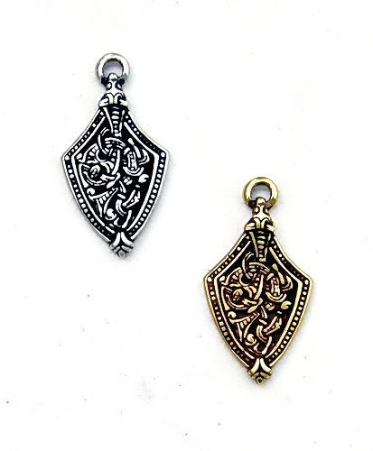 Wikinger Anhänger 'Ortband' - Accessoire, Schmuck für Mittelalter, LARP und Alltag