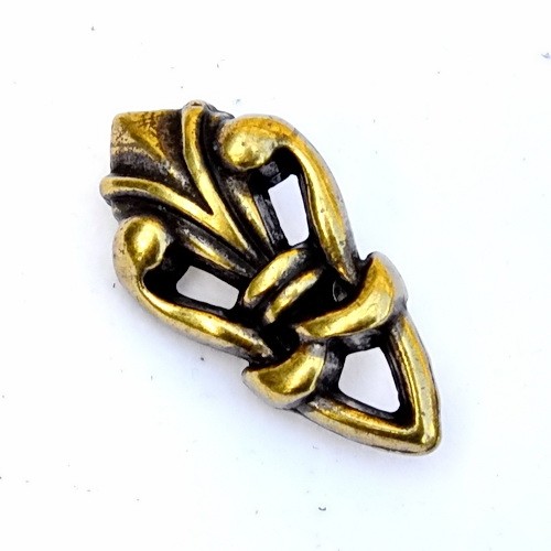 [WK-5359-2015-002] Riemenende Gotland - für 2 cm-Gürtel (silber)