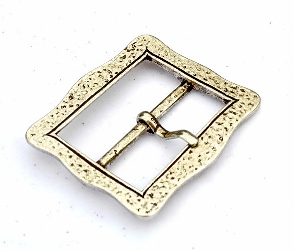 [09 Re-S 5:A.me] Landsknecht-Schnalle für 5 cm Gürtel (bronze)