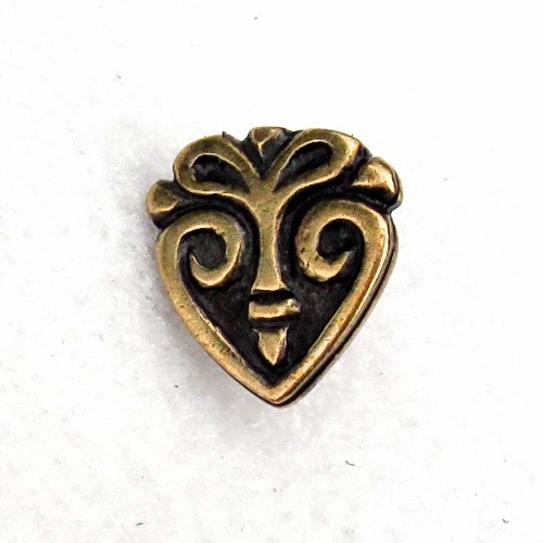 [WK-5382-2015-001] Zierniete „Chernigov“ (XS) – Replik einer magyarisch-rusischen Zierniete aus der Wikingerzeit (bronze)