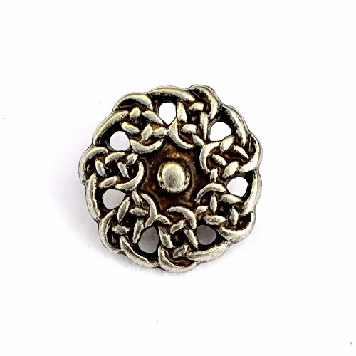 [WK-5398-2015-001] Zierniete „Keltisch durchbrochen“ (S) – Replik eines irischen Knotenmusters des Mittelalters (bronze)