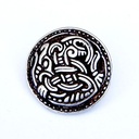 S Zierniete Wikinger Greiftier -Zubehör für Gürtel und Lederarbeiten für Reenactment und LARP