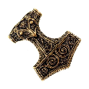 Thorshammer-Beschlag / XXL – Replik des Schonenhammers aus der Wikingerzeit