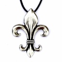 Amulett Fleur de Lys - Anhänger Schmuck Mittelalter Larp