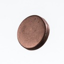 Taler, kupferfarbener Beschlag