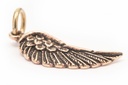 Schmuck-Anhänger LINA 3,4 cm – Engelsflügel aus Bronze für Schutz & Geborgenheit