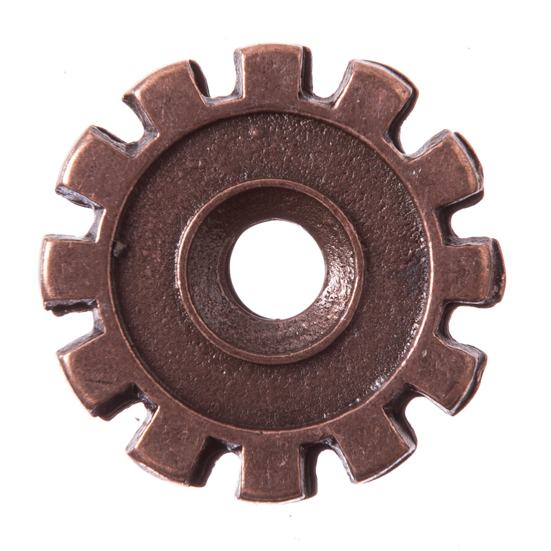 Wheel, kupferfarbener Beschlag