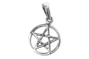 Schmuck Anhänger Sanya 2,3 cm – Silber 925 – Kleines Pentagramm-Amulett für Schutz & Energie