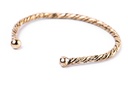 Wikinger-Armreif TORIN aus Bronze – Replik historischer Schmuck Ø 7,2 cm