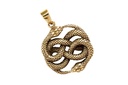 Anhänger 'Aurin' Schlange Bronze Schmuck