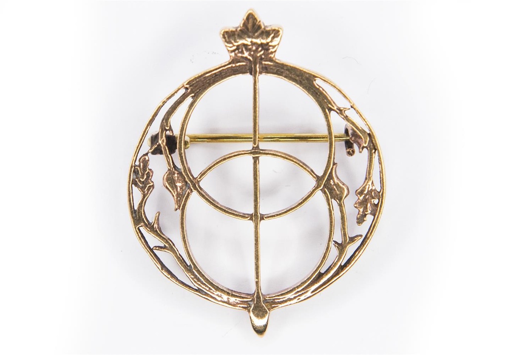 Brosche Chalice Wells, 4 cm