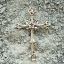 nordisches Astkreuz, silberfarben