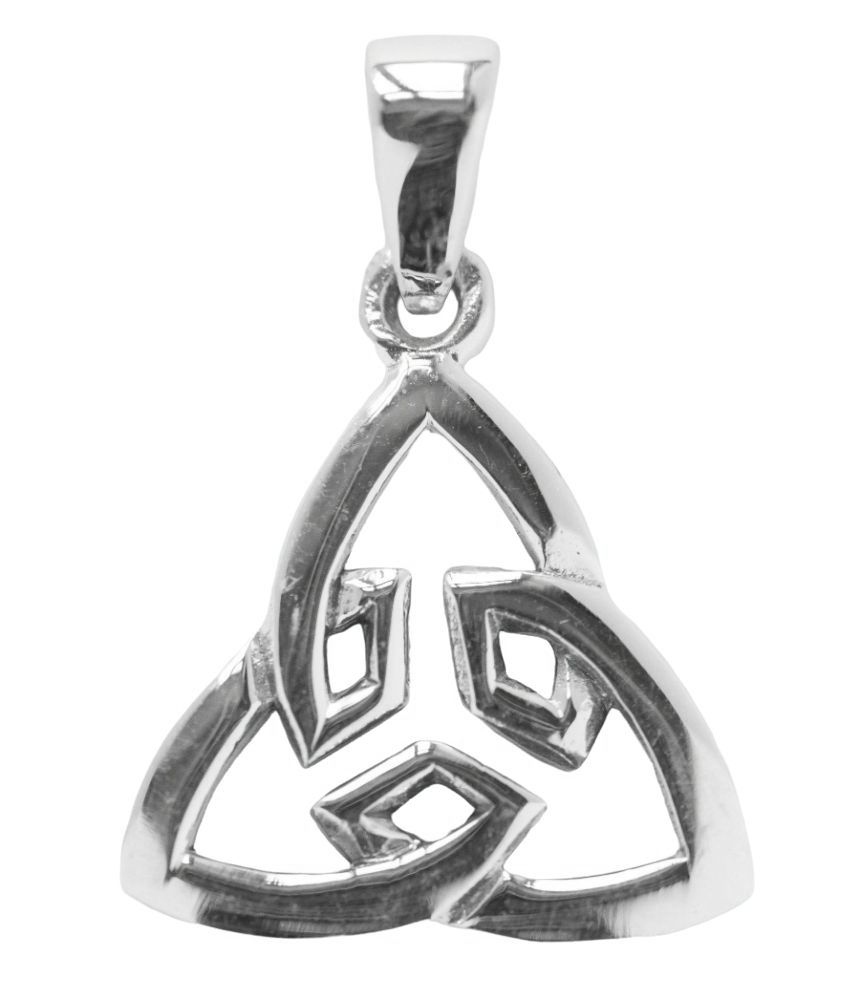 Schmuck Anhänger Ciana 2,6 cm – Silber 925 – Keltisches Dreieinigkeits-Amulett für Balance & Schutz