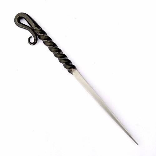 Essdorn mit blanker Spitze – Handgeschmiedeter Esspfriem aus dem Mittelalter