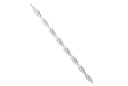 CELTIC HARMONY Armkette aus Silber – Keltisches Freundschaftsarmband 19 cm