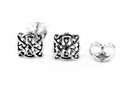 Ohrstecker CELTIC MERLONS aus 925er Silber 7 mm – Keltische Knoten Ohrschmuck