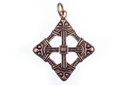 Anhänger ARKOR Schutzkreuz aus Bronze – Wikinger Amulett 4,7 cm