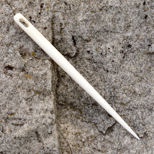 Knochennadel / Nähnadel groß - Accessoire für Mittelalter Handwerk Schneiderei