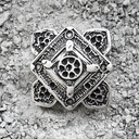 Zierbeschlag „Kreuzmotiv“ – Silberfarbener Beschlag mit orientalischer Ornamentik