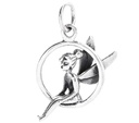 Elfen-Anhänger LINA aus 925er Silber – Symbol für Magie und Leichtigkeit (2,3 cm)