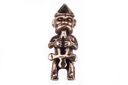 Anhänger THOR AUF SEINEM THRON aus Bronze – Wikinger Amulett 2,9 cm