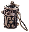 Medaillon, Anhänger 'Tarsa' aus Bronze - Mittelalter, Larp, Reenactment Schmuck