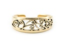 Zehenring "Thalia" – 7 mm Lebens-Spiralen aus Bronze | Keltischer Fußschmuck